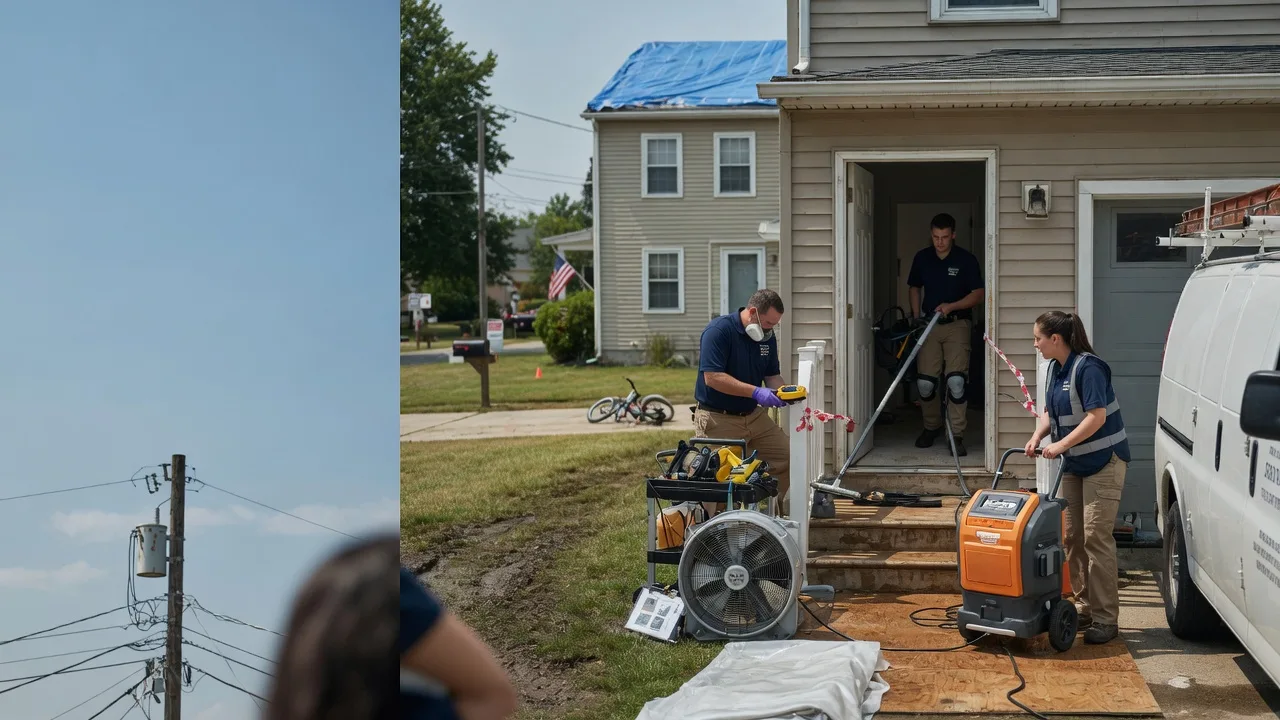 Water Damage Repair in Moore, TX near me